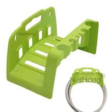 Convenient Water Hose Storage Rack Wall Mounted Water Pipe Holder Hosepipe Stand - Green - View 6