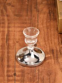 1pc/Set European Style Acrylic Candle Holder. Dining Table Candle Cup, Wedding Decoration, Candlelight Dinner Fashionable Acrylic Candle. Can Be Used For Room Decor, Home Decor, Dining Table Decor, Gift For Best Friend, Winter Gift, Thanksgiving, Christmas, Halloween. - Multicolor - View 11