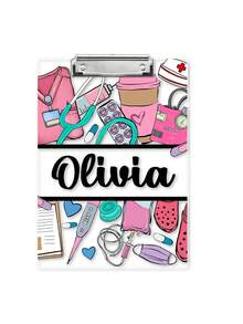 Personalized Nurse Clipboard-32 Styles,Nurse Gift, Nurse Appreciation Gift, Gift For Nurse, Personalized Clipboard, Custom Clipboard,Nurse Day,Office Decor ,Festival Blessing - Multicolor - View 20