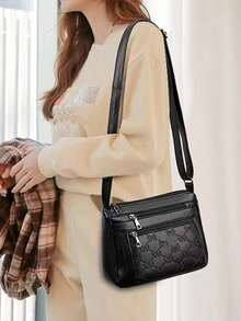 Women Crossbody - Hitam - View 2