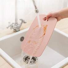 3pcs Cutting Board Set, 3 Color Chopping Boards, Meat & Vegetable Separation, Home Kitchen Fruit & Vegetable Prep Plastic Cutting Boards, Kitchen Supplies