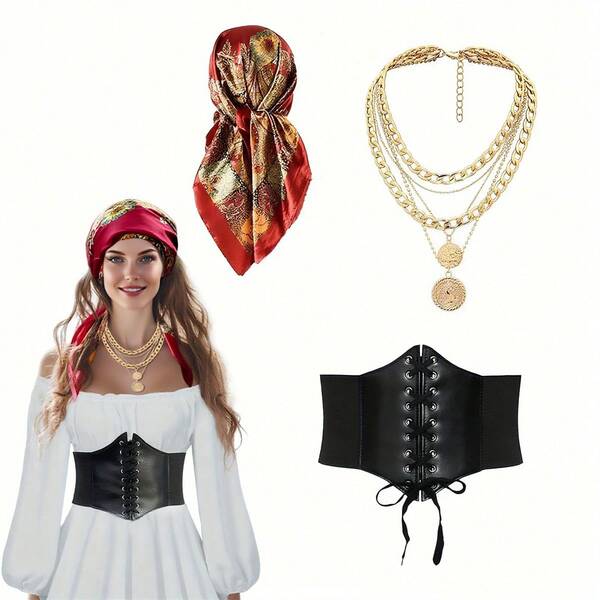 Seidenähnliches Kopftuch für Frauen, bedrucktes Satinbandana zum Haareeinwickeln, modisches Accessoire, quadratisches Haartuch