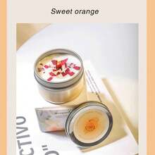 Scented Candles, Soy Candles, Aromatherapy Candles, Soy Candles, Household Candles, 12-Hour Burn, Relieve Stress, Lavender/English Pear And Freesia/Rose/Grapefruit Sweet Orange/Coconut Milk/Lime Lime