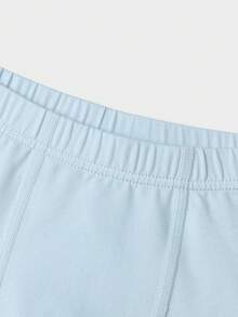 Balabala 男童棉质抗菌内裤3条装平角内裤 - 白藍色調 - 查看 3