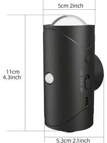 Motion Sensor Night Light,Motion Sensor Light Indoor,USB Type-C Charging, Ultra-Long Battery Life,Magnetic Mount,Colorful Neon Colors Change,Wall Lamp,Apply For Bedroom,Bathroom,Courtyard