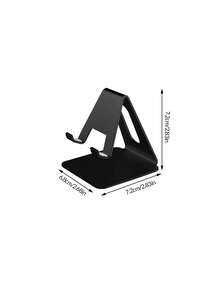 1pc Customized Fixed Metal Desktop Phone Holder, Suitable For All Phone Models, Team Activity Gift, Gift For Father, Mother, Friends