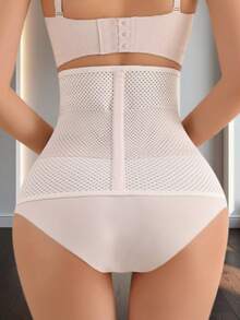 Breathable Waist Trainer, Shapewear Waist Cincher For Curve Shaping - Apricot - View 6