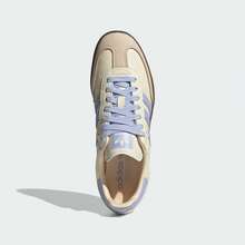 Adidas W Samba OG, Classic Shoe For Daily Casual Wear, Original Style Sneaker, Timeless Three-Stripe Best Seller JI2678 - 乳白色/紫色/沙色 - 查看 6