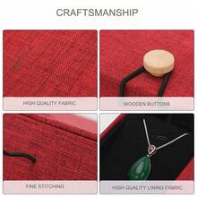 Jewelry Box With Button, Portable Mini Organizer For Rings, Necklaces, Earrings, Bracelets, Pendant Storage, Perfect For Women, Travel, Bedroom, Beach, Holiday Gift, Christmas, Thanksgiving, New Year, Compact And Lightweight, Secure Closure, Ideal For Daily Use, Great For Girls, Teens, Travelers, Stylish And Functional, Enhances Organization, Must-Have Accessory For Home And Vacation, Multi-Compartment Design.