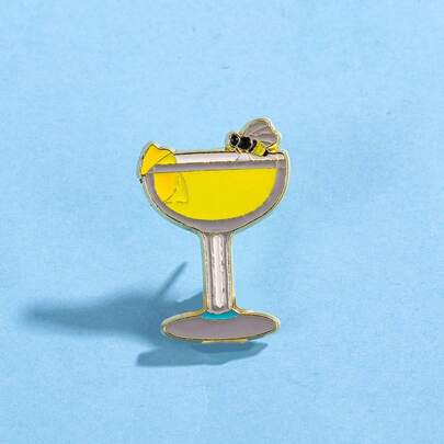 دبوس إبريق برنيس المطلي بالمينا، شارة زخرفية مخصصة، أوشحة، شارات الحقيبة، مجوهرات هدايا