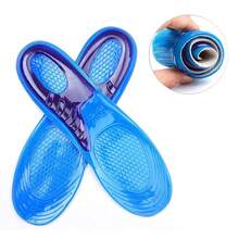 Silicone Gel Anti-Impact Insole - All-Day Foot Comfort - Blue - View 2