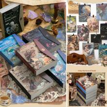 120 Pieces Vintage Scrapbook Papers Classic Aesthetic European Decorative Designs For Scrapbooking Junk Journal Bullet Journal Planner Craft Supplies Photo Album Stationery Embellishments