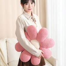 1 szt. Miękka, dekoracyjna poduszka na siedzenie z motywem kwiatowym, idealna na prezent dla nastolatków, wiosenna