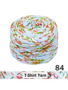 2/1 pieza Hilo de camiseta degradado, grande 300g/unidad - 2cm de ancho, hilo tejido de punto, suave y versátil para manualidades DIY, usado para ganchillo y tejido de bolsos, cojines, muñecas, mantas de almacenamiento, zapatillas, proyectos de ganchillo artesanal, disponible en múltiples colores, hilo multicolor, hilo de poliéster, hilo acrílico, hilo de ganchillo, hilo para manualidades, bolas de hilo vibrante, material de manualidades versátil, accesorios y suministros de tejido