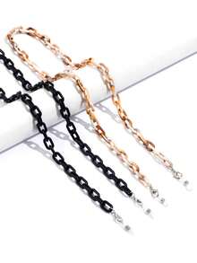 1 chiếc dây đeo kính acrylic, dây đeo kính thời trang thủ công dành cho nữ, phụ kiện cần thiết cho du lịch biển, các hoạt động ngoài trời, kỳ nghỉ, du lịch, phụ kiện trang phục và quà tặng. - Nhiều màu - Xem 1