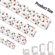1 Stück selbstklebende PVC Tapete, flaches Mosaik Muster Wandaufkleber, Fliesenaufkleber für Wand, Schrank, Boden, Sockelleiste, geeignet für Zuhause, Küche, Wohnzimmer, Badezimmer, Schlafzimmer, Büro Dekoration