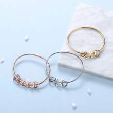 Customizable Grandma Bracelet With Grandchild's Name - Customized Heart Pendant Bracelet, Available In Gold, Silver Or Rose Gold - Gift For Grandma, Grandmother Or Mom - Multicolor - View 3