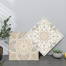 20 Stücke Mandala Muster Küchenrückwand Aufkleber, PVC wasserfeste Wandaufkleber, 30 x 30 cm, geeignet für Küche, Balkon, Spüle, Badezimmer und Esszimmer Dekoration