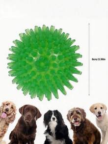 1pc/2pcs/3pcs/4pcs Pet Chew Squeaky Ball Soft TPR Floating Dog Pool Toy, Reduce Anxiety, Fetch Toy, Teeth Cleaning, Interactive Dog Toy, Suitable For Small & Medium Pets, No Battery