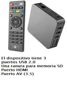 TV Box, Convertidor de TV Análoga a Digital, dispositivo fácil de instalar, mejora la calidad de imagen, acceso a canales digitales, recomendado para actualización de televisores. - Tipo de Enchufe A USA (110-127V) - Ver 7