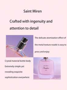 Eau De Parfum para Mujeres Saintmelin, Fragancia floral, amaderada y dulce de larga duración, set de regalo para estudiantes y amigos