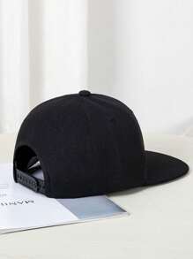 Czapka baseballowa z haftowaną gotycką literą A, z flagą USA z boku, unisex, kontrastowy kolor, odpowiednia do kucyka, hip-hopu, na ulicę, do sportu, mody, ochrony przed słońcem, do codziennego użytku