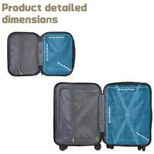 YOUGGELI 两件套行李箱 – 带杯架、USB接口和手机支架的登机拉杆箱，轻便硬壳旅行箱，商务、度假和周末旅行必备。这款行李箱经久耐用，男女皆宜，适合度假旅行。大容量设计，是旅行必备、旅行配件、旅行收纳和旅行用品的理想之选。 - 白色 - 查看 10