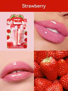 Fruit Lip Balm Gift Set - Moisturizing & Nourishing Lip Care With Lip Mask, Prevents Dryness & Cracking, Fruity Flavor Combo - Multicolor - View 9