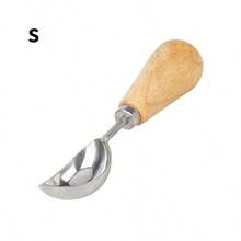 1 pieza Cuchara recta para helado, Cuchara para fruta/sandía, Herramienta para bolas de helado