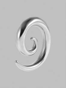 1PC Punk Stainless Steel Snail Spiral Ear Taper Flesh Tunnel Ear Stretcher Ear Nose Expander Stretching Ear Plug Ear Gauge - 1 Piece Of Spiral Ear Expansion - View 30