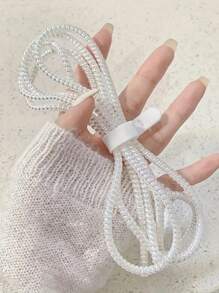 Phone Cable Protector Cord + Cable Tie, Durable Data Cable Protector Charger Protector - Multicolor - View 3