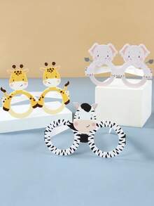6 pièces Tasses en papier avec motifs d'animaux de la jungle, tasses pour faveurs de fête, accessoires pour photobooth, décorations pour fête d'anniversaire, tasses en papier avec girafe, éléphant, hippopotame, tigre, zèbre, singe, fournitures pour fête d'anniversaire sur le thème de la forêt pour 1er anniversaire, cadeaux pour fête d'anniversaire sur le thème de la jungle, fournitures pour fête d'anniversaire sur le thème de la jungle - animal - Voir 5