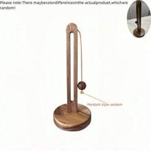 1 Stück Holz Vertikaler Papierhandtuchhalter, Toilettenpapierrollenhalter, Zuhause Küche & Bad Papierhandtuchaufbewahrungsorganisator