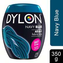 Washing Machine Fabric Dye Pod 350g Single Pack For Clothes, Home Textiles And Soft Furnishings, Ideal For Easy Colouring And Refreshing Fabrics At Home - Navy Blue - View 2