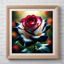 New 5D Diamond Painting DIY Kit, Frameless Canvas Diamond Art, Multi-Size, Colorful Mosaic Wall Decor Suitable For Living Room, Bedroom, Study, Holiday Party And Home Decoration & Gift