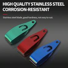 Topline Tackle 1pc Fishing Pliers With Retractable Cord, Line Cutter, Crimping Tool, Equipped With Fishing Retractable Scissors