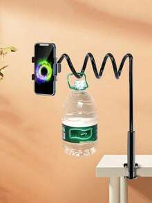 手機與平板電腦懶人支架 旋轉式手機支架 直播支架 螺旋式桌面支架 直播用桌面或床邊手機架工具 - 多色 - 查看 3