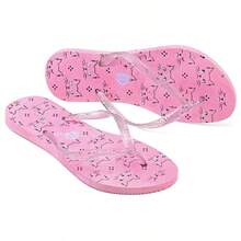 Comfortable Soft Women's Flip Flops - 粉紅貓 - 查看 2