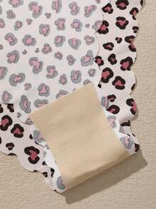 Paquete de 5 bragas de bikini sin costuras para mujer - Cintura baja suave y cómoda, estampados multicolor (leopardo, corazón, etc.), dobladillo con volantes, tela transpirable y amigable con la piel