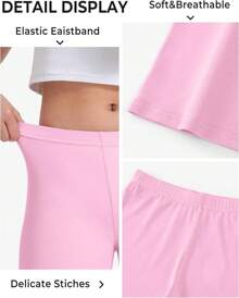 Halloween Kids Costumes Girls Dance Shorts Breathable Bike Shorts Sports Underdress-10Y