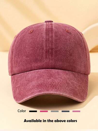 1 pieza Gorra de béisbol unisex vintage desgastada, sombrero de camionero, adecuada para salidas diarias, senderismo, vacaciones