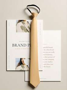 1 条男士 5 厘米纯色拉链领带，西装衬衫装饰，适合日常聚会和商务场合