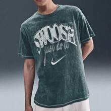 Nike Men's AS U NSW TEE M90 OC PCKT VNTG Short Sleeve T-Shirt, Knit Crew Neck, THQ9261-390 - Green - View 1
