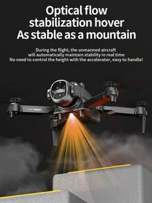 XS6 Drone, Dual Camera Aerial Photography, Optical Flow Hovering, 4-Axis Quadcopter, Convenient Foldable Design, Smart Obstacle Avoidance, Remote Control Aircraft - Multicolor - View 5