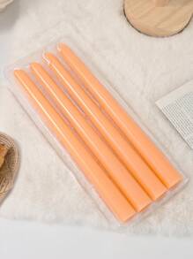 4pcs/Set Ombre Color Candles, 10 Inch Gradient Cone Candles Burning For 8 Hours,Smokeless & Odorless, Suitable For Home Decor,Kitchen,Dining Room,Bedroom, Outdoor & Wedding Decoration