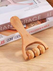 按摩手滚轮人体工学足部按摩器按摩用品颈部按摩器手持按摩器穴位按摩器工具肌肉按摩器滚轮背部木制全身按摩球 1 件冰面滚轮，冰面滚轮用于缓解面部和眼部浮肿，面部按摩器轮廓和增强皮肤护理和光泽，学校，返校，旅行，旅行必需品，家庭必需品，水疗，按摩工具，按摩，按摩器，水疗 - 棕色 - 查看 4