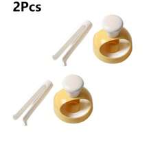 1pc/2pcs Non-Stick Reusable Donut Cutter And Maker - Easy Donut Shaper Tool For Perfect Desserts And Pastries, Ideal Kitchen Gadget