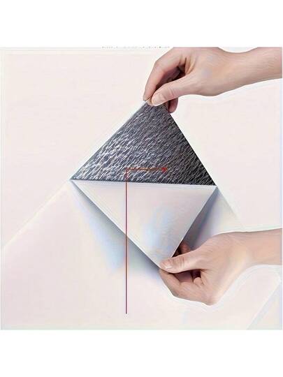 Roll (23.62inch 118.11inch) Self Adhesive Vinyl Marble Wallpaper 3D Illusion Effect Peel Stick Removable Tile Sticker Walls, Floors, Ceilings Realistic Wit Golden Veining Living Room, Kitchen Backsplash, Bathroom Wand Wallpaper, Ceiling ation, Moderne Luxurious Appearance, Easy Installation view 5