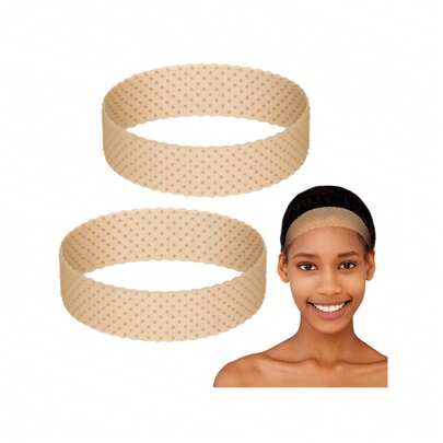 10 件装硅胶假发固定带，可调节硅胶假发头带，防滑强力固定，男女通用，运动瑜伽适用