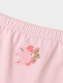 Balabala Girls Cotton Underwear 4 Packs Boxer Shorts No Wedgie Soft